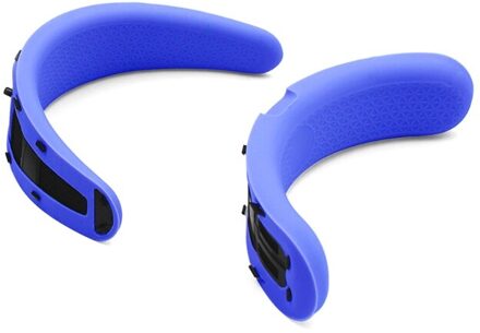 Vr Front Schuim & Achter Foam Siliconen Beschermende Covers Voor Oculus Rift S Headset Transpiratie Anti-Vuile Vervanging Accessoires blauw