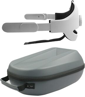 Vr Head Strap Voor Oculus Quest 2 Vr Helm Riem Verstelbare Hoofdband Hoofd Verminderde Druk Vaststelling Riem Voor Quest2 Vr accessoires A en B