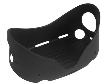 Vr Helm Beschermende Front Cover Voor Oculus Quest 2 Siliconen Anti-Throw Bescherming Shell Voor Oculus Quest 2 Headset accessoires zwart