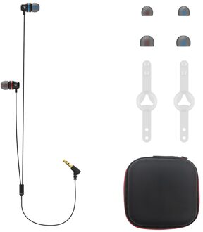 Vr In-Ear Hoofdtelefoon Set Voor Oculus Quest 2 Geluidsisolerende Oordopjes Oortelefoon Vr Headset Met 3D 360 Graden surround Sound zwart