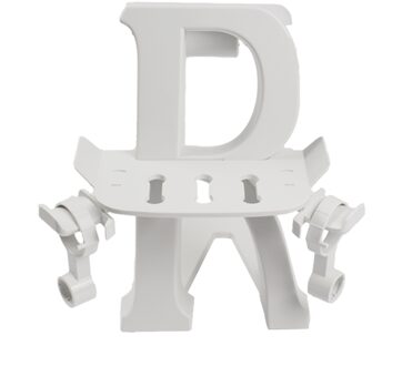 Vr Opbergdoos Voor Oculus Quest 2 Vr Headset Display Houder Game Controller Opslag Stand Voor Oculusgo Rift Rift S quest 1/2 wit