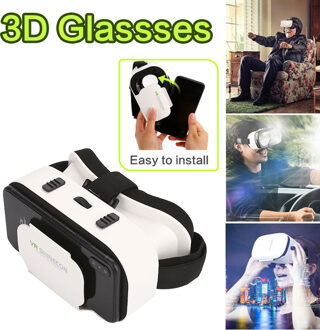 Vr Shinecon Helm 3D Bril Virtual Reality Voor Smartphone Smart Telefoon Headset Bril Wirth Viar Verrekijker Video Game Een Doos