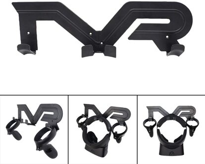 Vr Wall Mount Opslag Stand Beugel Controller Houder Voor Quest 2 zwart