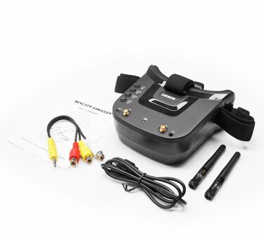 VR009 5.8G 40CH Fpv Bril Ingebouwde Batterij Video Headset Ondersteuning Av Signaal Voor Quadcopter Drones