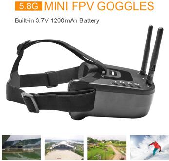 VR009 Fpv Bril 5.8G 40CH 3 Inch Goggles Bril Video Headset Voor Racing Quadcopter Camera Drones & Accessoires