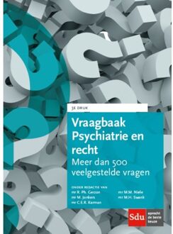Vraagbaak Psychiatrie en Recht - Boek M. Swank (9012401305)