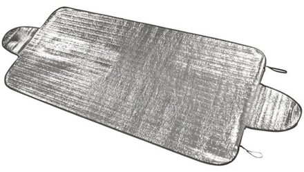 Vrachtwagen zonnescherm/anti vorst deken - 100 x 255 cm - zilver - extra groot formaat