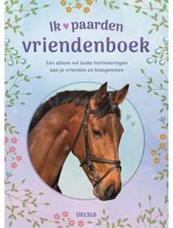 Vriendenboek Deltas Ik hou van paarden
