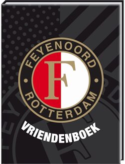 Vriendenboekje 19 X 14 Cm Zwart