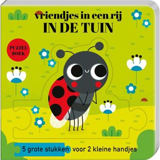 vriendjes in een rij - In de Tuin