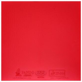 Vriendschap 729 Pando Tafeltennis Rubber Ping Pong Racket Spons Rubbers Gemaakt In Japan rood