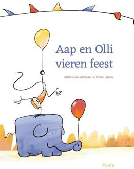 Vrije Uitgevers, De Aap En Olli Vieren Feest - Aap En Olli - Gabriela Aguirrezábal