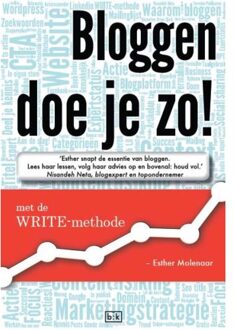 Vrije Uitgevers, De Bloggen doe je zo - Boek Esther Molenaar (9491472720)