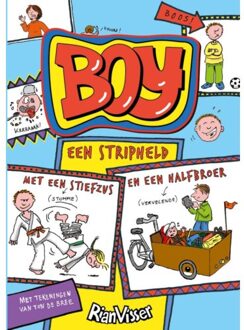 Vrije Uitgevers, De Boy, Een Stripheld Met Een Stiefzus En Een Halfbroer - Rian Visser