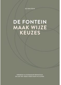 Vrije Uitgevers, De De fontein, maak wijze keuzes - (ISBN:9789083104140)