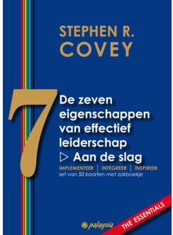 Vrije Uitgevers, De De zeven eigenschappen van effectief leiderschap - Aan de slag + Boekje - Kantoor Stephen R. Covey (9492412020)