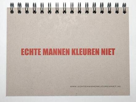 Vrije Uitgevers, De Echte mannen kleuren niet - Boek Jan Maarten Groen (9082377829)