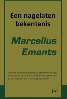 Vrije Uitgevers, De Een nagelaten bekentenis - Boek Marcellus Emants (9491618075)
