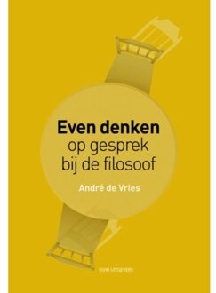 Vrije Uitgevers, De Even denken - Boek André de Vries (9491693476)