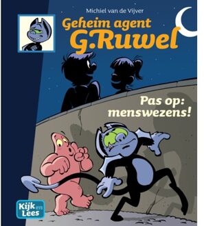 Vrije Uitgevers, De Geheim Agent G. Ruwel / Pas Op: Menswezens! - Kijk En Lees - Michiel van de Vijver
