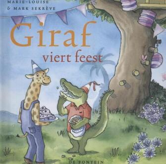 Vrije Uitgevers, De Giraf viert feest - Boek Marie-Louise Sekrève (9491774026)