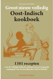 Vrije Uitgevers, De Groot nieuw volledig Oost-Indisch kookboek - Boek J.M.J. Catenius-van der Meijden (9081887572)