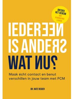 Vrije Uitgevers, De Iedereen Is Anders, Wat Nu? - Nate Regier