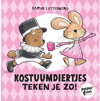 Vrije Uitgevers, De Kostuumdiertjes Teken Je Zo! - Karin Luttenberg