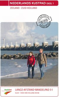Vrije Uitgevers, De Lange-afstand-wandelpad 5 / Nederlands kustpad deel 1 Zeeland Zuid-Holland - Boek Vrije Uitgevers, De (9071068900)