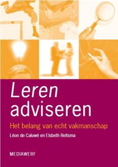 Vrije Uitgevers, De Leren adviseren - Boek Léon de Caluwé (9490463116)