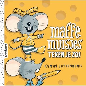 Vrije Uitgevers, De Maffe Muisjes Teken Je Zo! - Karin Luttenberg