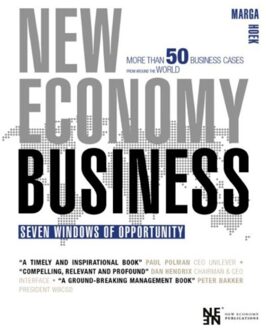 Vrije Uitgevers, De New economy business - Boek Marga Hoek (9082378523)