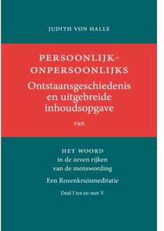 Vrije Uitgevers, De Persoonlijk-Onpersoonlijks - Halle von Judith