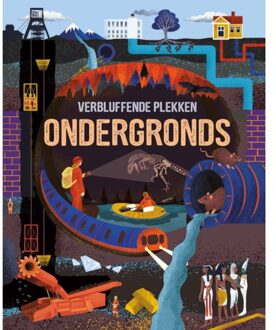 Vrije Uitgevers, De Verbluffende Plekken Ondergronds - Verbluffende Plekken - Josy Bloggs
