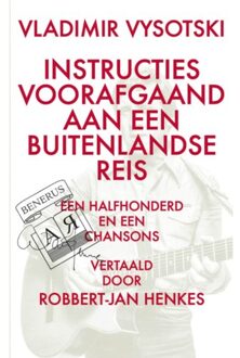 Vrije Uitgevers, De Vladimir Vysotski. Instructies Voorafgaand Aan Een Buitenlandse Reis