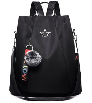 Vrijetijdsbesteding Mode Vrouwen Anti Diefstal Rugzak Grote Capaciteit Rugzak Waterdicht Een Schouder Oxford Messenger