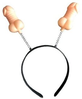 Vrijgezellenfeest Dames - Piemel Hoofdband - Vrijgezellenfeest - Penis Tiara