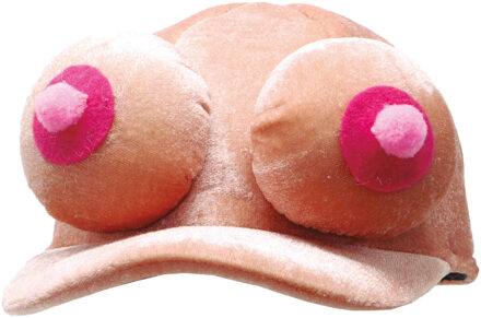 Vrijgezellenfeest pet met borsten - tieten petje - onze size - voor volwassenen