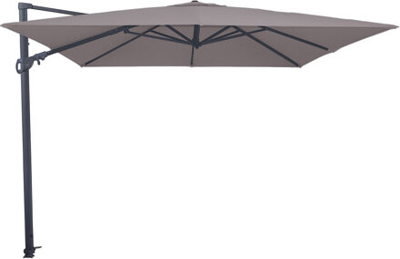 Vrijhangende zweefparasol Monaco Flex III 300x300 (taupe)