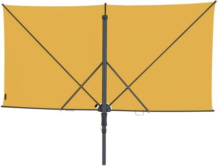 Vrijhangende zweefparasol Sun Square 250x125 (Yellow)