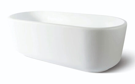 Vrijstaand Bad Luca Sanitair Primo Acryl 170x78x60 cm Incl. Afvoerset Mat Wit