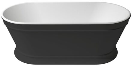 Vrijstaand Ligbad Zydra Heritage 170x80 cm Negro Zwart