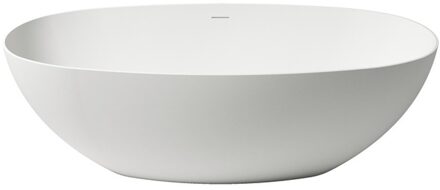 Vrijstaand Ligbad Zydra Lago 150x72 cm Glacier White Wit