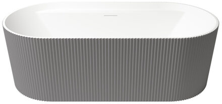 Vrijstaand Ligbad Zydra Olympia 170x80 cm Titanio Grijs