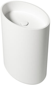 Vrijstaande Waskom Zenon Elipse 60x42 cm Glacier White Zenon