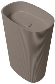 Vrijstaande Waskom Zenon Olympia 55x36 cm Moka Zenon