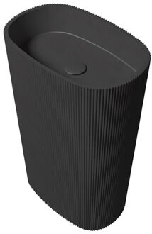 Vrijstaande Waskom Zenon Olympia 55x36 cm Negro Zenon