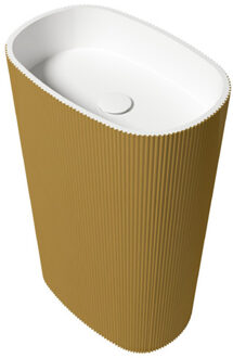 Vrijstaande Waskom Zydra Olympia 55x36 cm Oro Goud