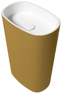 Vrijstaande Waskom Zydra Olympia 55x36 cm Oro Goud