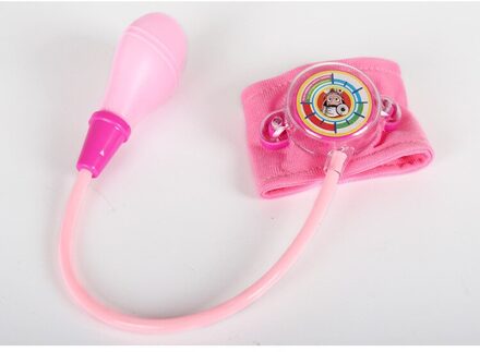 Vroeg Educatief Kinderen Bloeddruk Playset Speelgoed Rollenspel Simulatie Stethoscoop Medische Educatief Speelgoed Roze